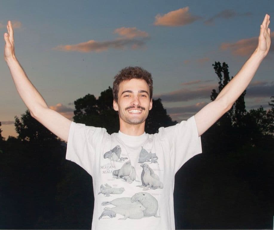 Zahari Dimitrov member photo - graphic designer, developer of visual systems and designer of the KHSH site